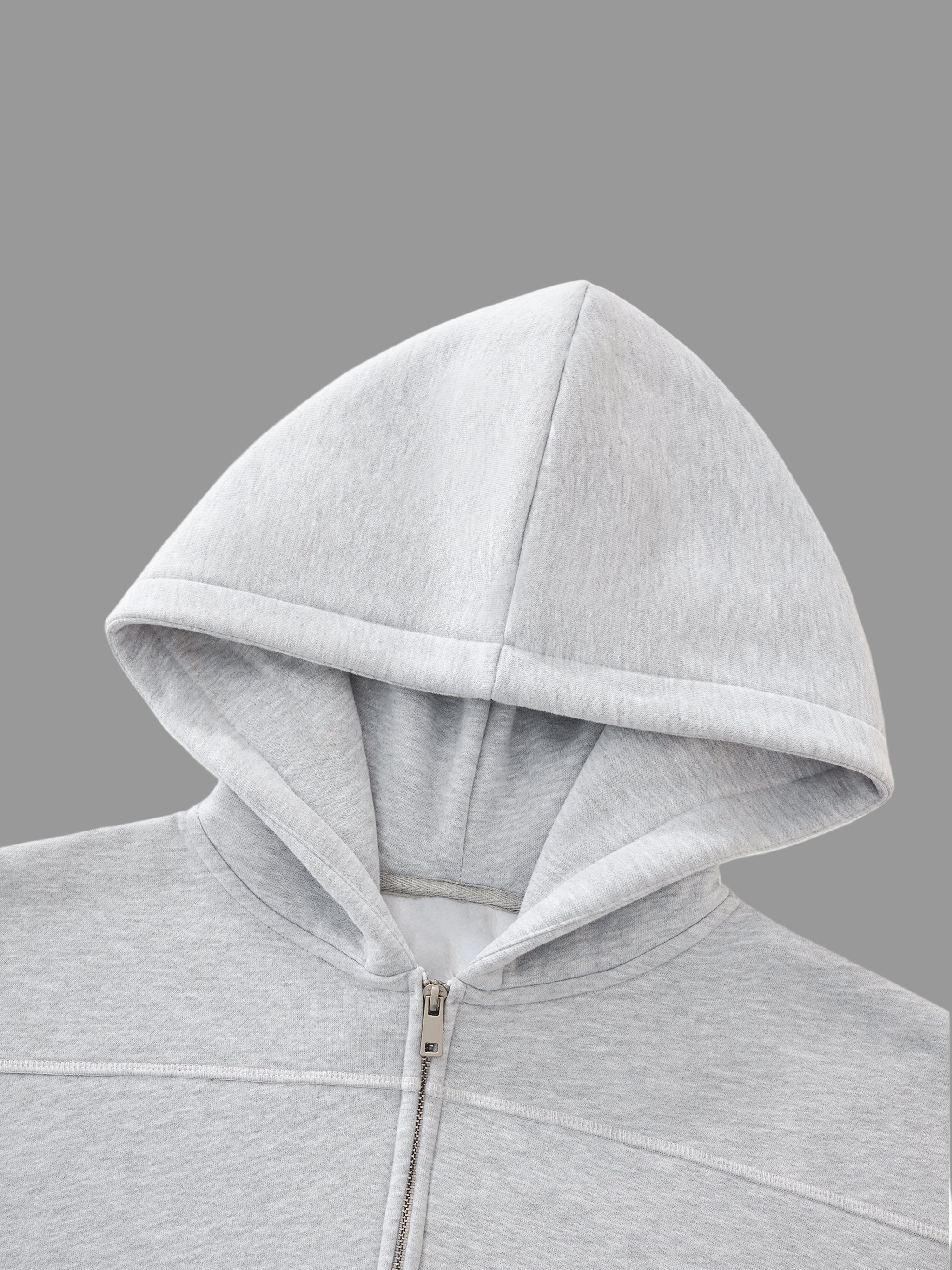 Stolo Clothing Co STARCHILD Stitched Boxy Fleece Zip Hoodie