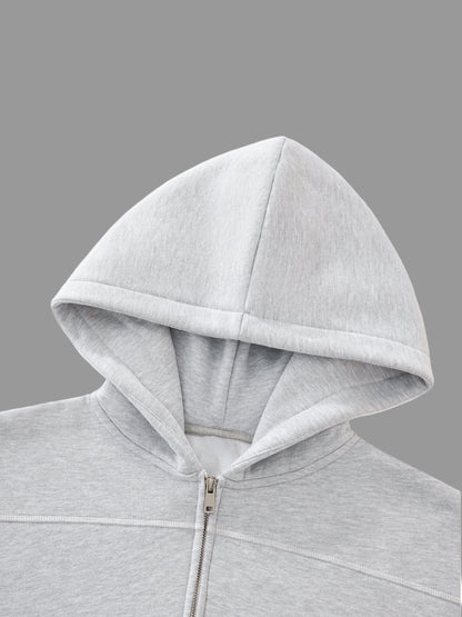 Stolo Clothing Co STARCHILD Stitched Boxy Fleece Zip Hoodie