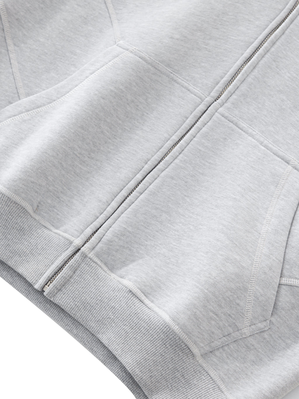 Stolo Clothing Co STARCHILD Stitched Boxy Fleece Zip Hoodie