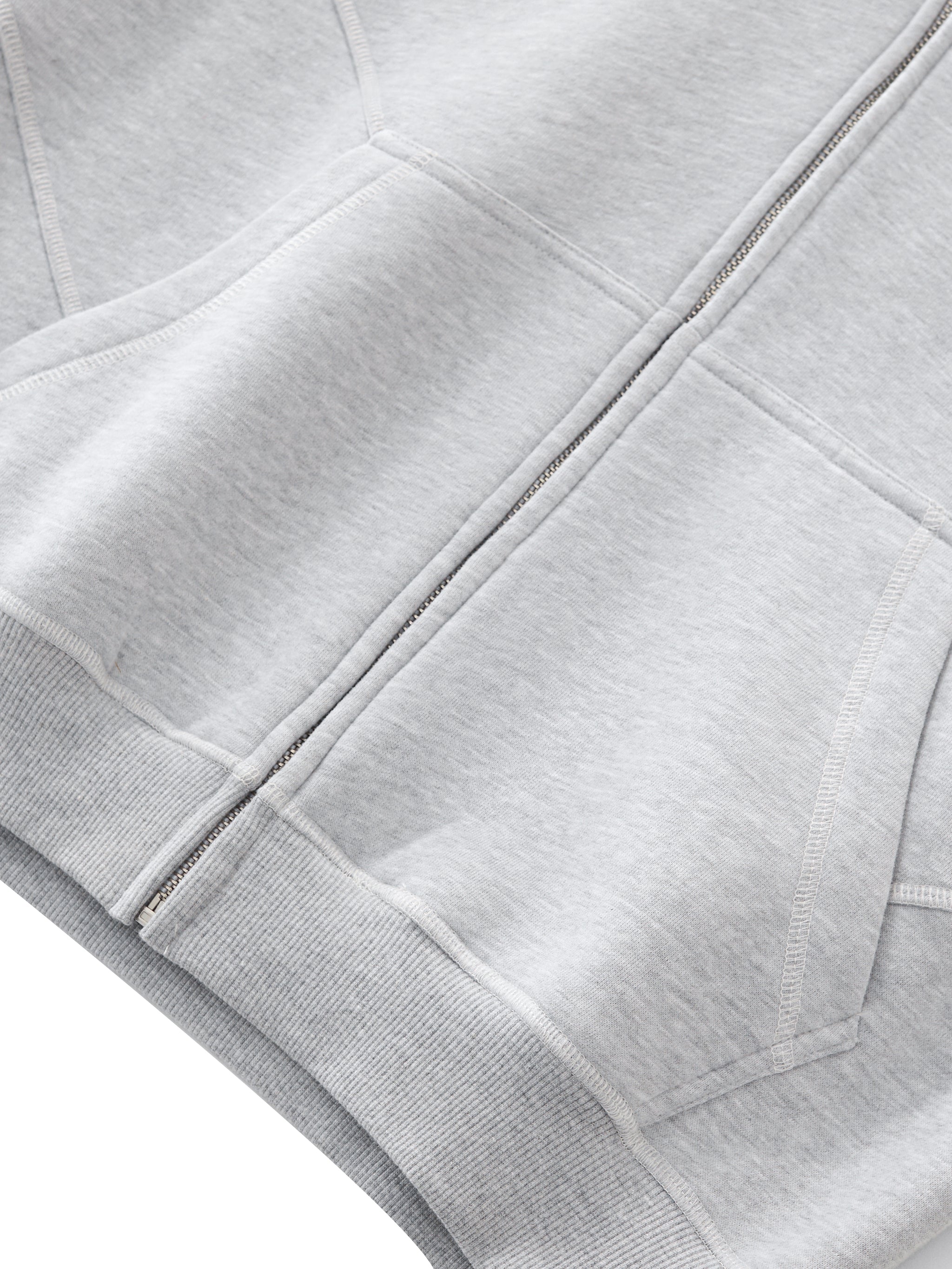 Stolo Clothing Co STARCHILD Stitched Boxy Fleece Zip Hoodie