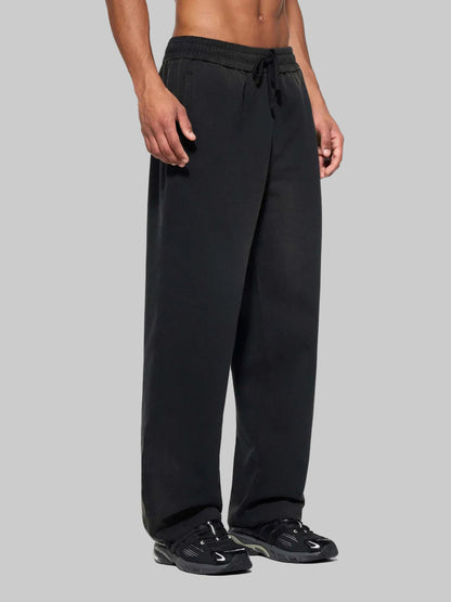 Stolo Clothing Co LOGO Sun Faded Raw Edge Straight-Leg Sweatpants