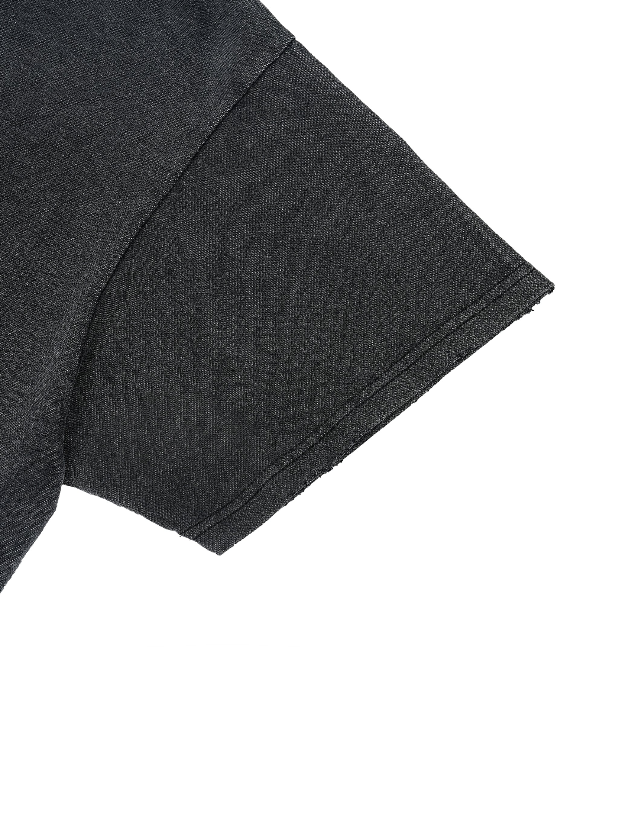 Stolo Clothing Co PREYING NUN Vintage Wash Boxy Distressed Hem Tee