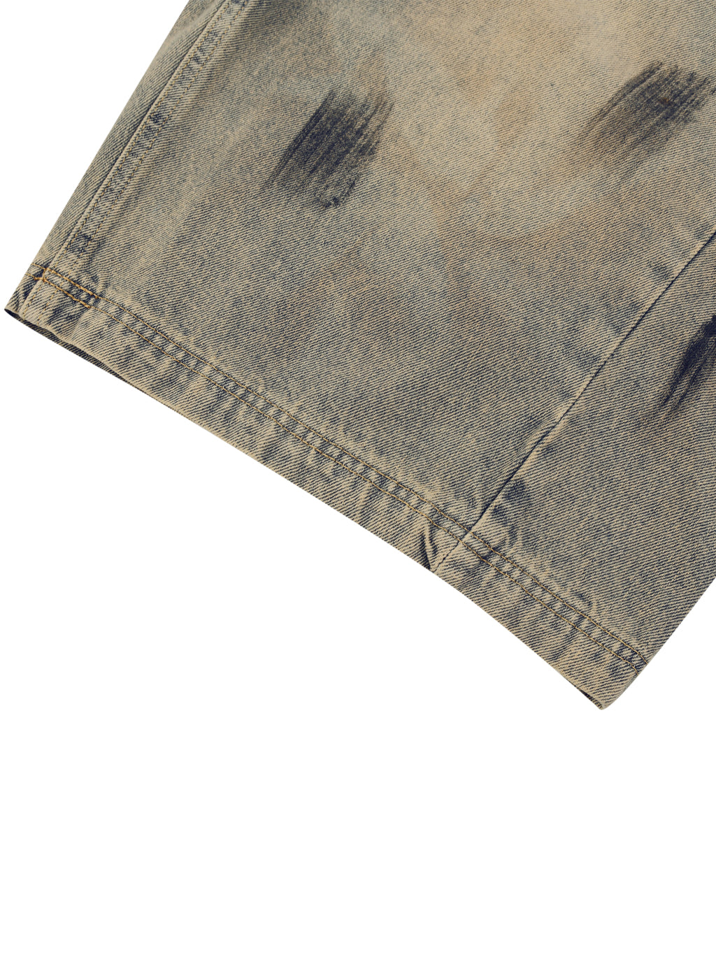 Stolo Clothing Co 224 Archive Wash Curve Blade Denim Shorts (JORTS)
