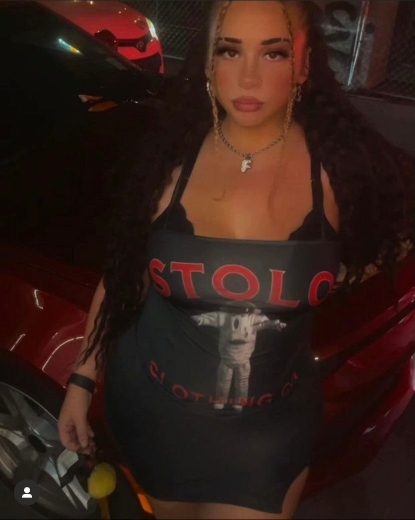 Stolo Clothing Co ASTROKNOT Hip Huggin Bodycon Dress