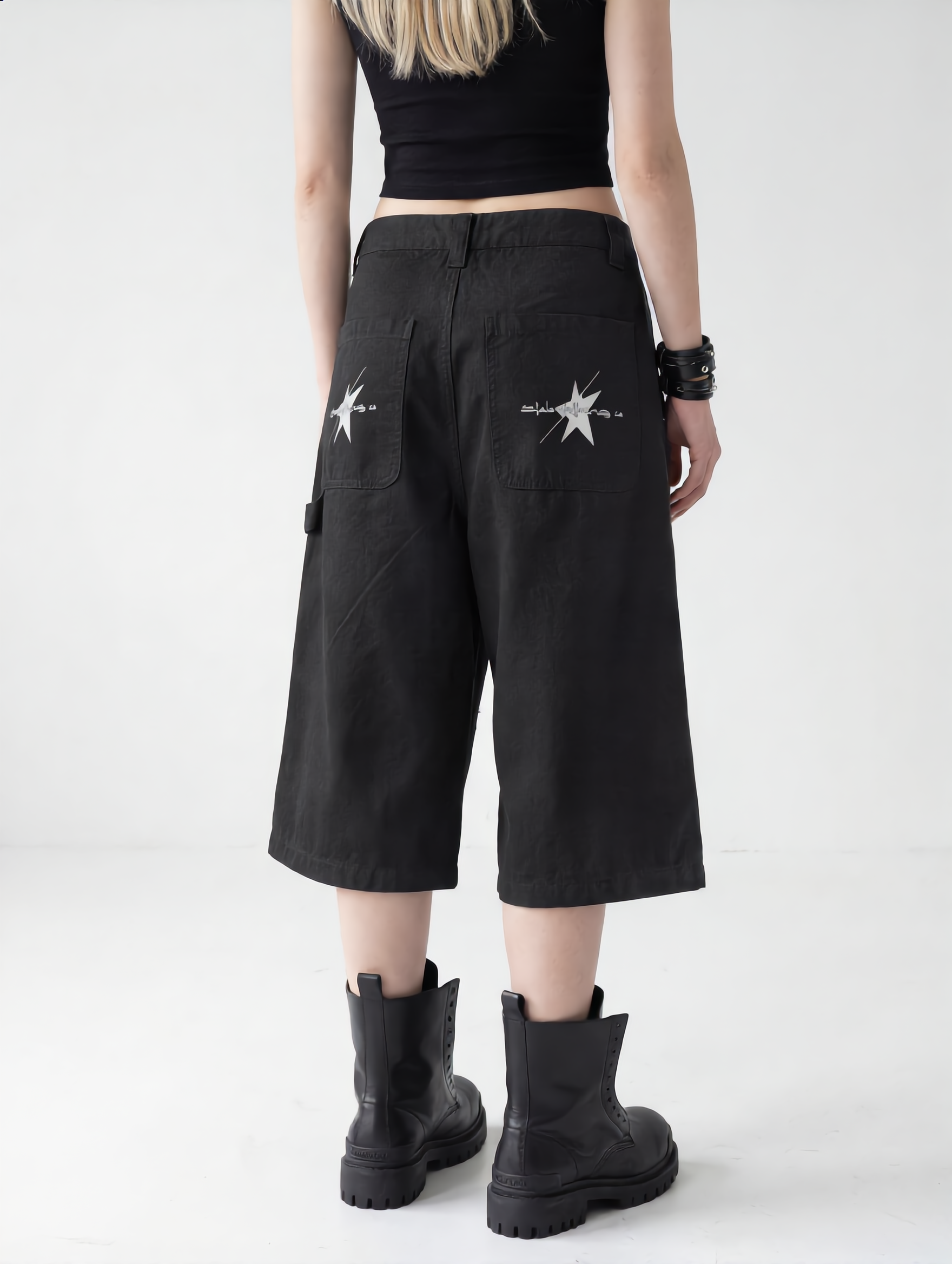 Stolo Clothing Co FORGED™ Heavyweight Distressed Unisex Carpenter Jorts (310GSM)
