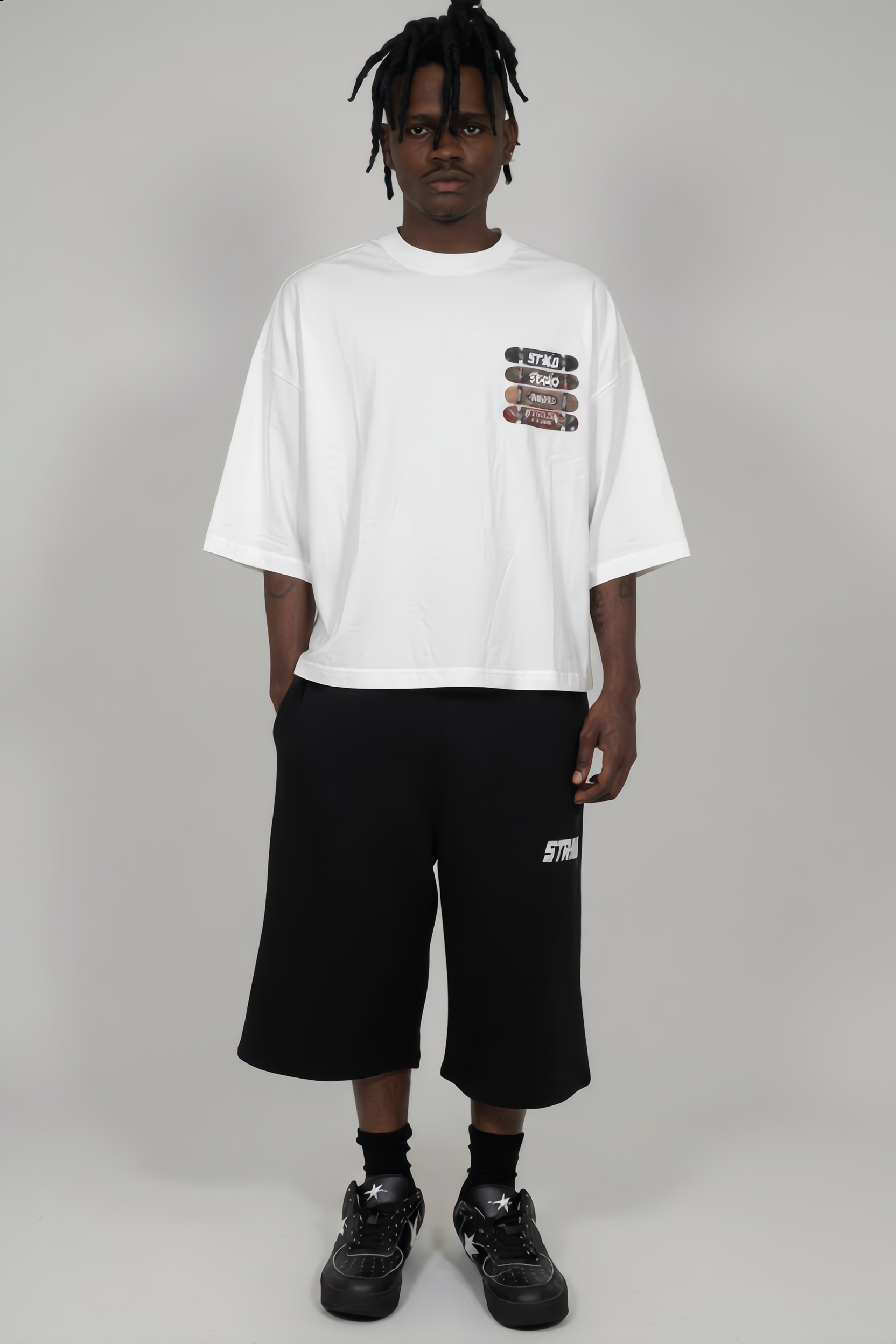 Stolo Clothing Co STOLO SKATE Oversized Boxy Tee