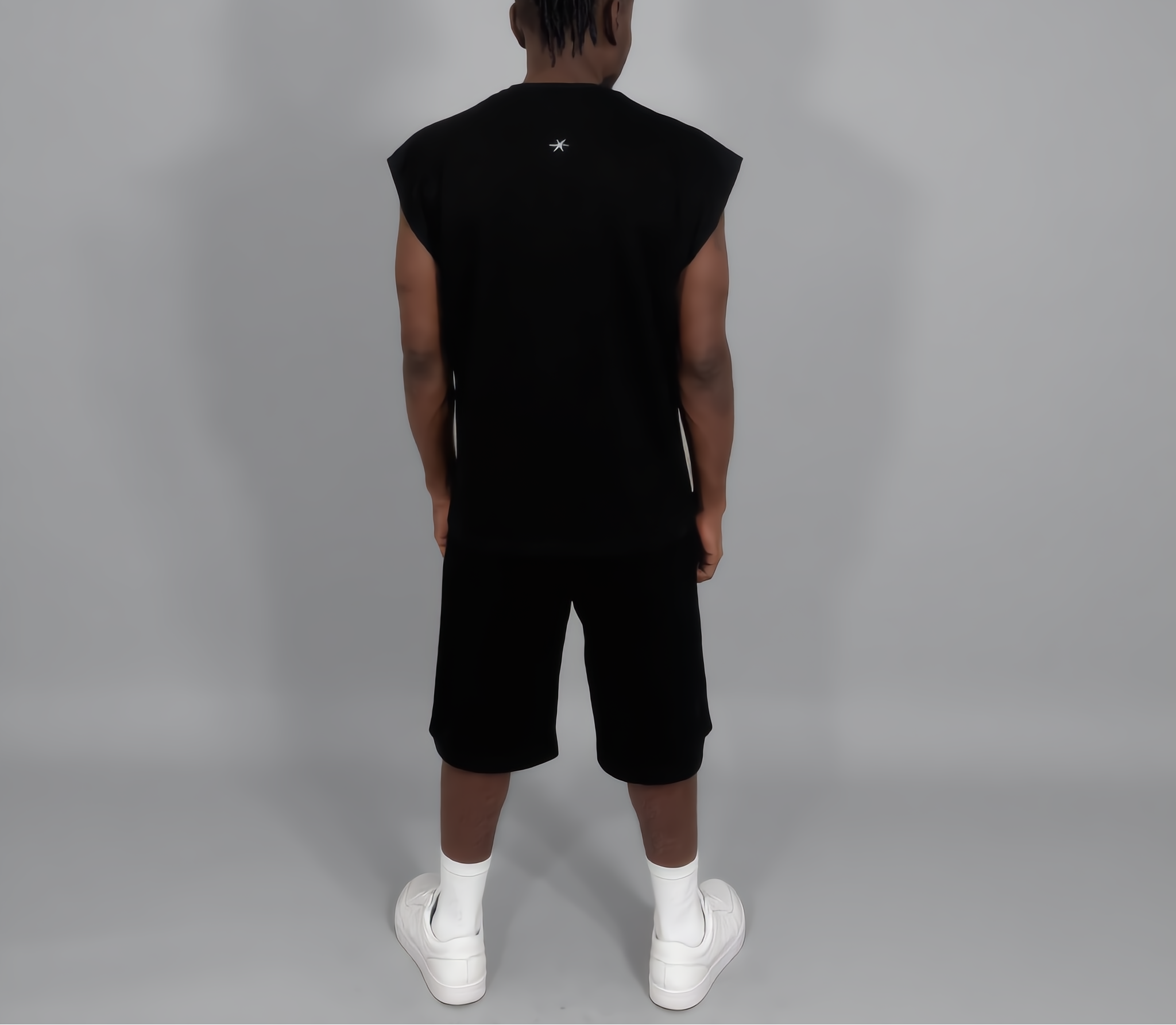 Stolo Clothing Co EVIL NUN French Terry Boxy Tank Top Tee