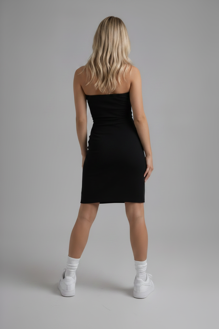 Stolo Clothing Co STARCHILD Hip Huggin Side Split Tube Top Dress