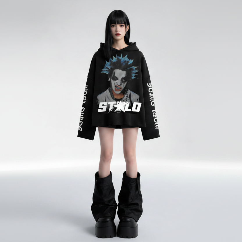 Stolo Clothing Co ROCKSTAR Heavyweight Boxy Hoodie (460GSM)