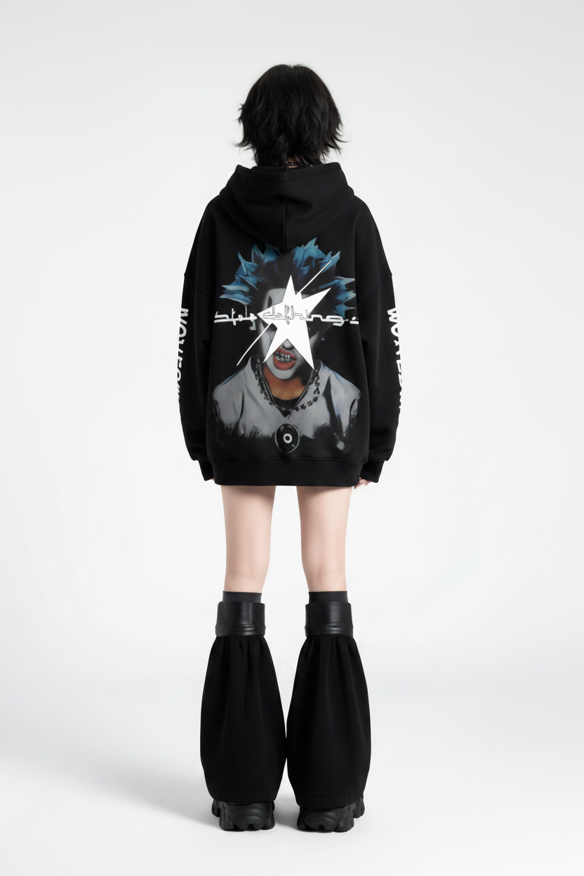 Stolo Clothing Co ROCKSTAR Heavyweight Boxy Hoodie (460GSM)