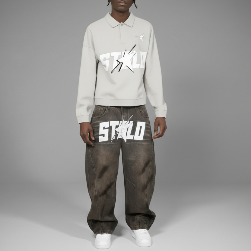 Stolo Clothing Co Heavyweight Half-Zip Polo（445GSM）