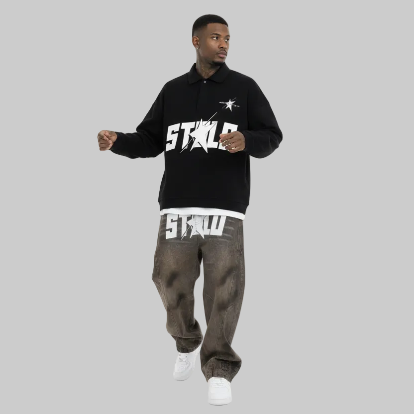 Stolo Clothing Co Heavyweight Half-Zip Polo（445GSM）