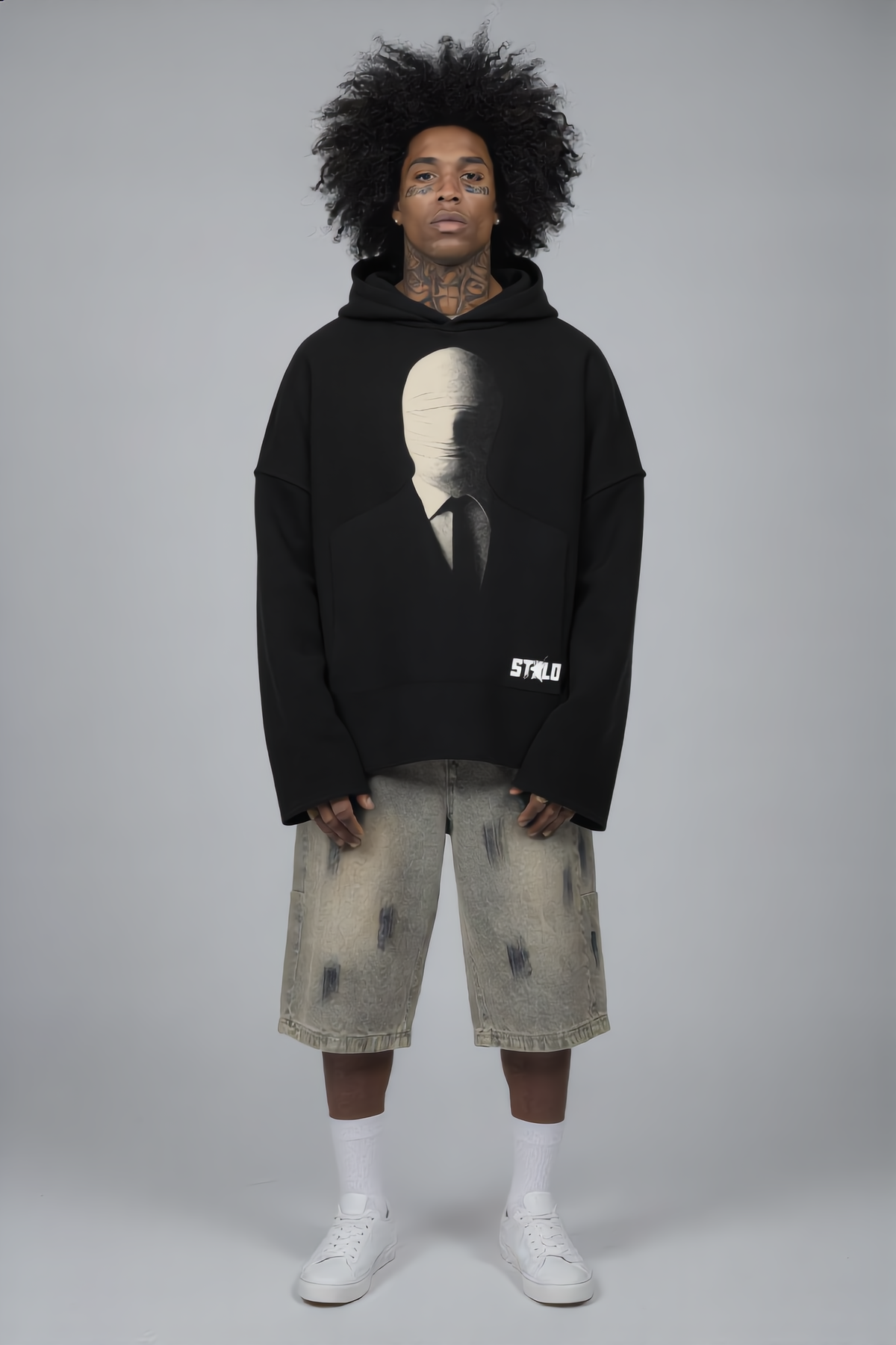 Stolo Clothing Co THE MASK Boxy Hoodie (460GSM)