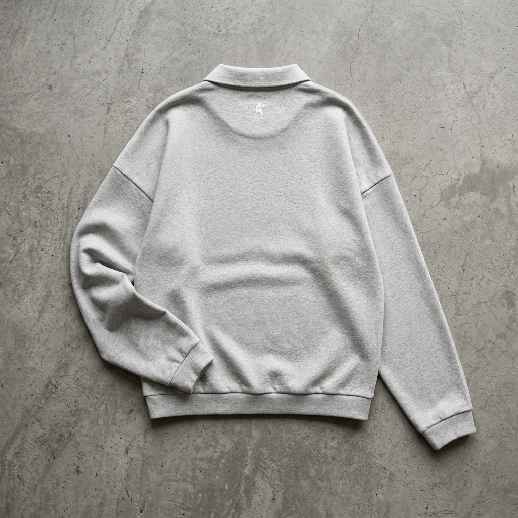 Light-grey shirt back floor visual