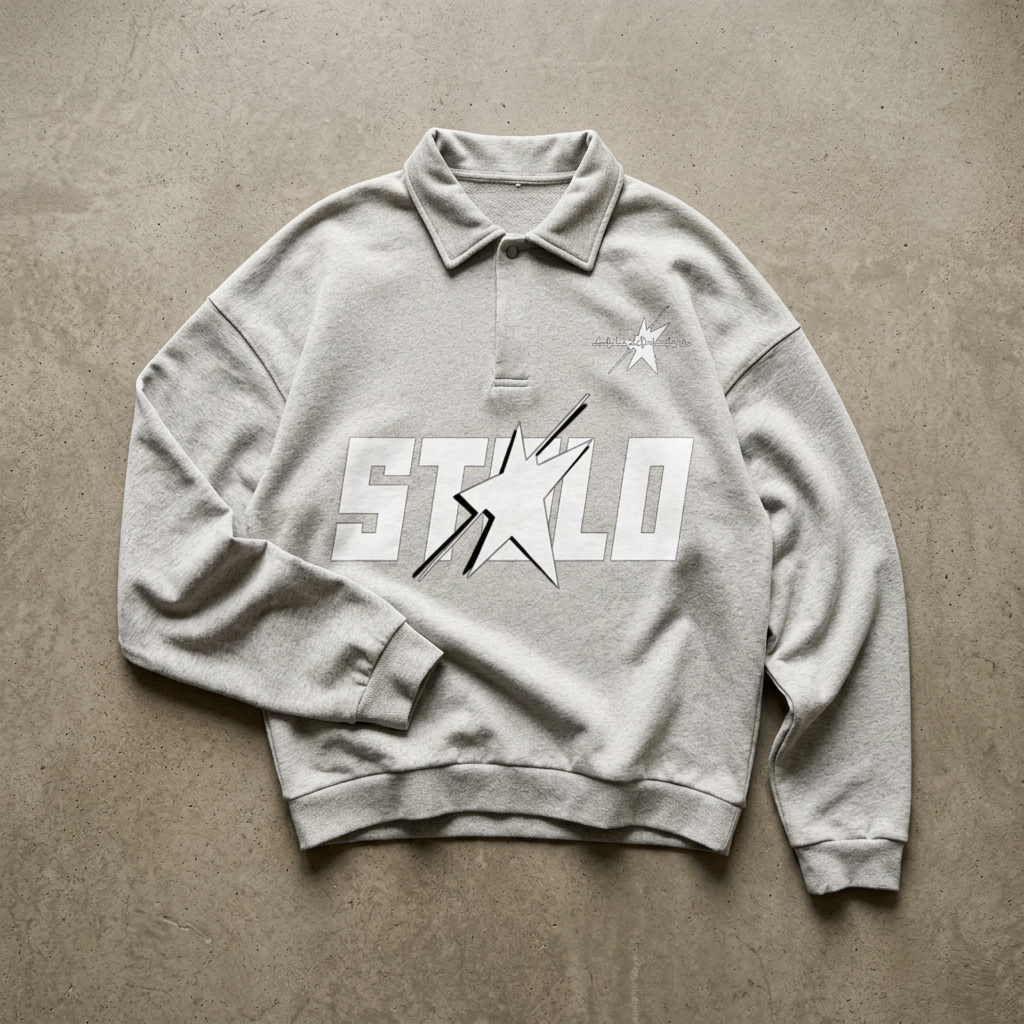 Light-grey shirt front floor visual