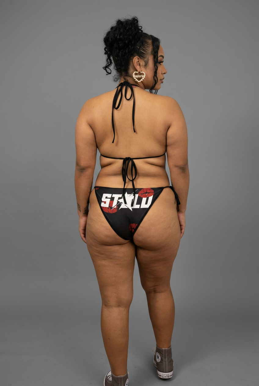 LUV U bikini confident back view