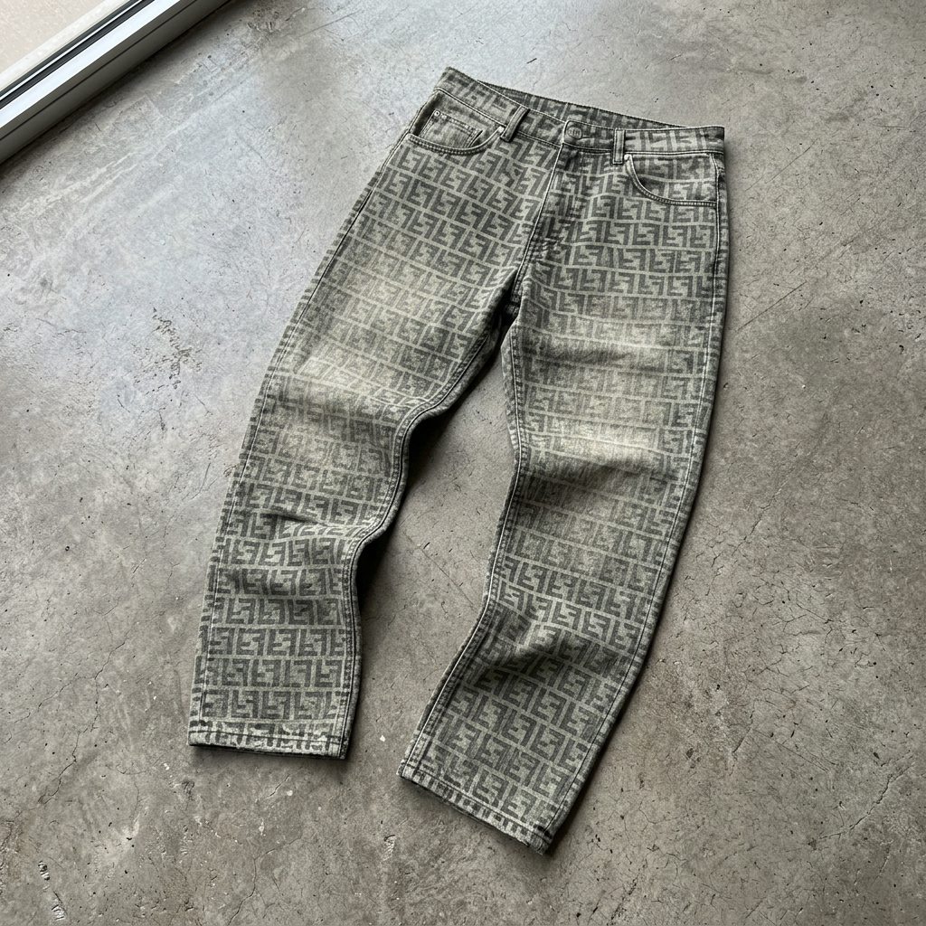 Monogram jeans redo