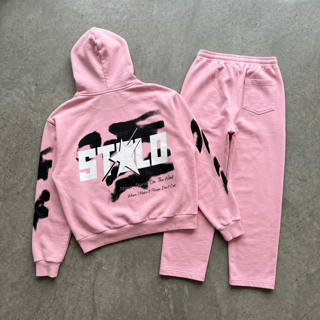 Pink set back floor visual