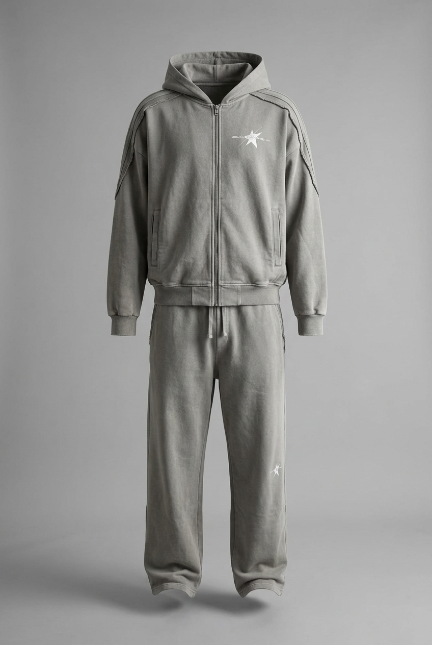 PROJECT 08 grey set floating front