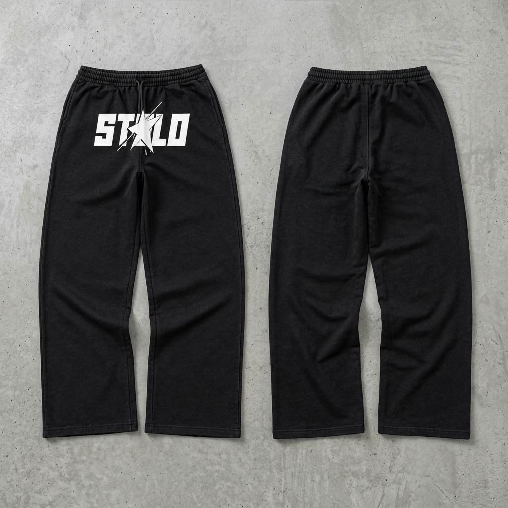 REBORN wide leg sweatpants