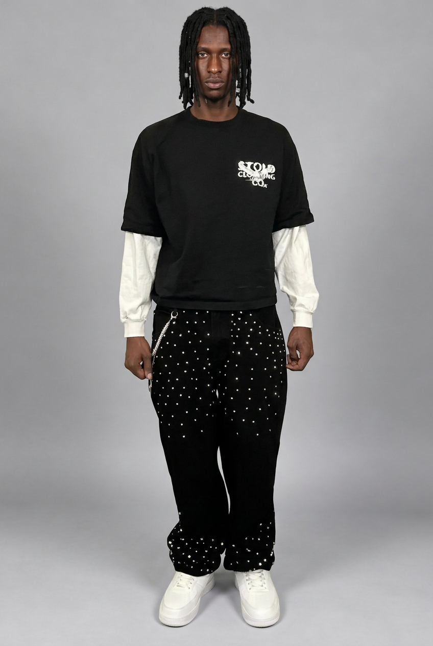 Second outfit with supplied model’s face