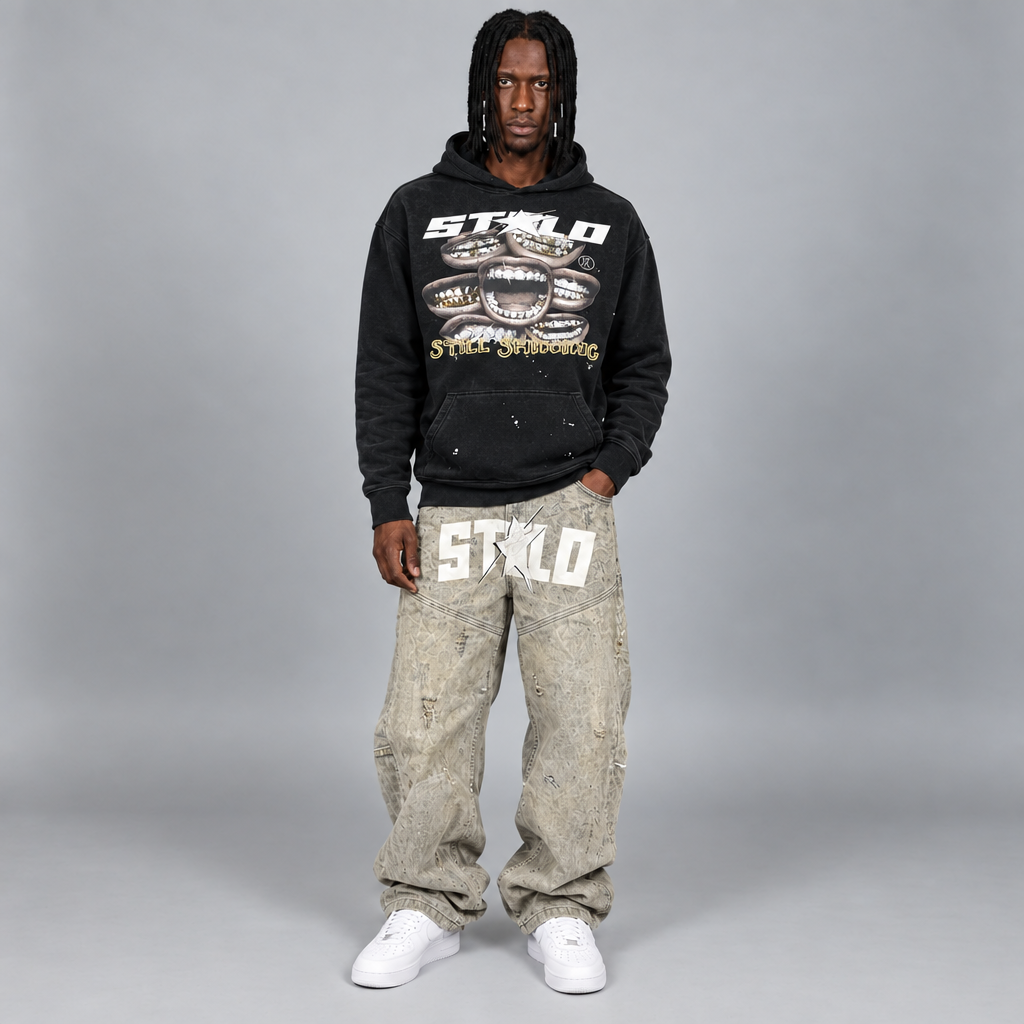 Still Shining hoodie correction using the original graphic and no drawstrings
