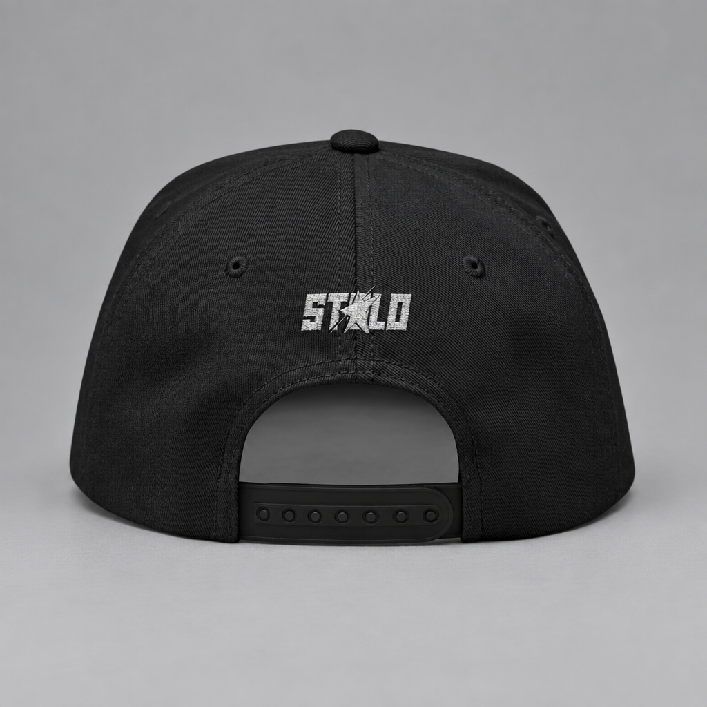 STOLO snapback back studio product shot