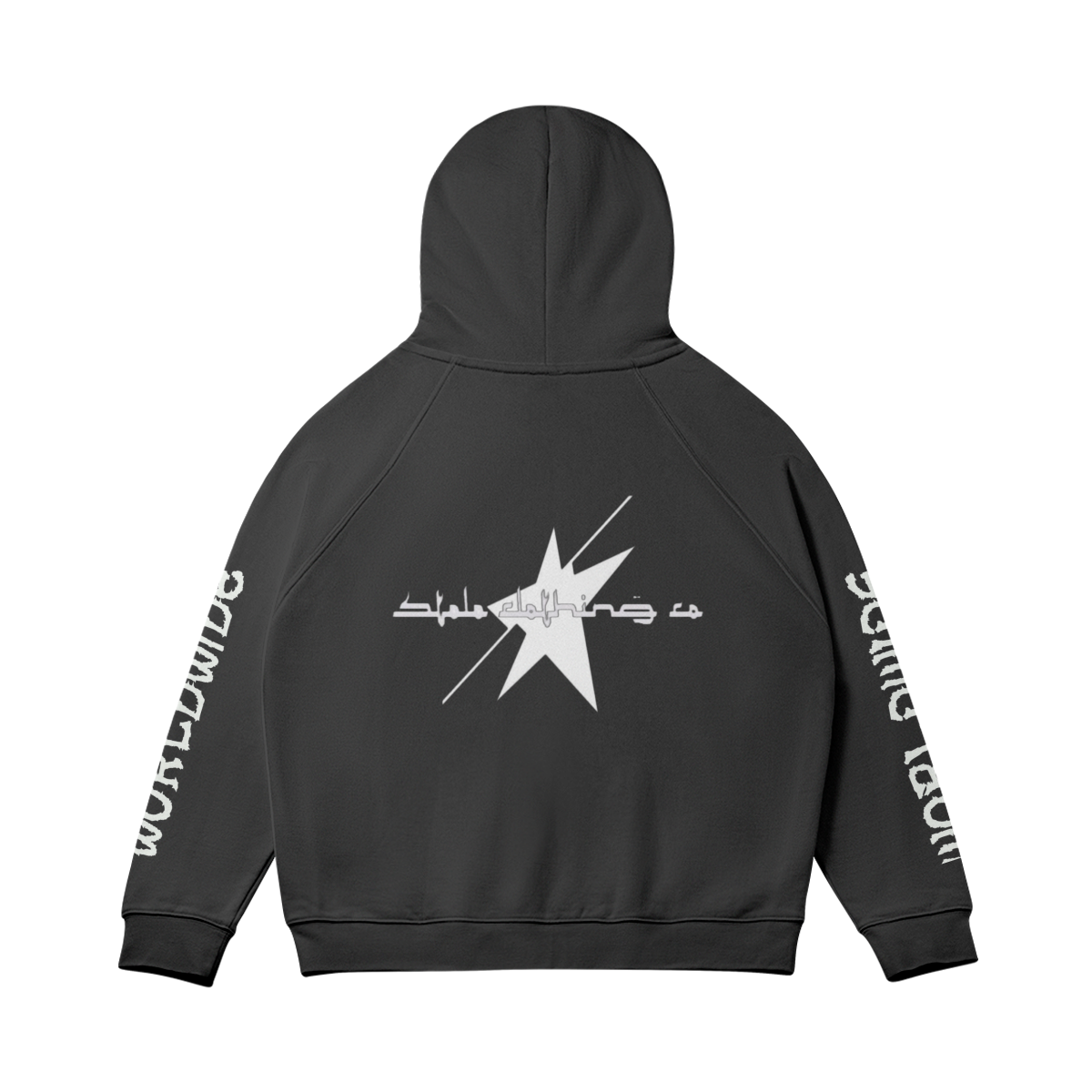 Stolo Clothing Co Smile Fleece Lined Zip Up Hoodie