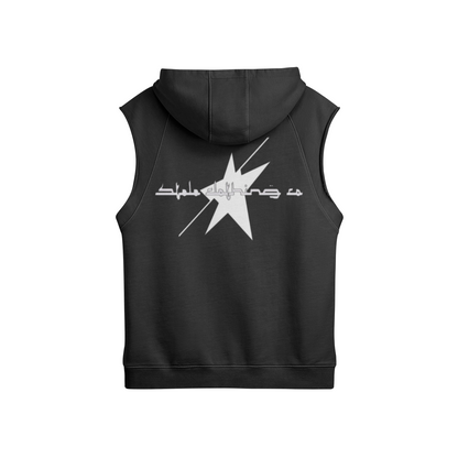 Stolo Clothing Co Starchild Red Sleeveless Hoodie