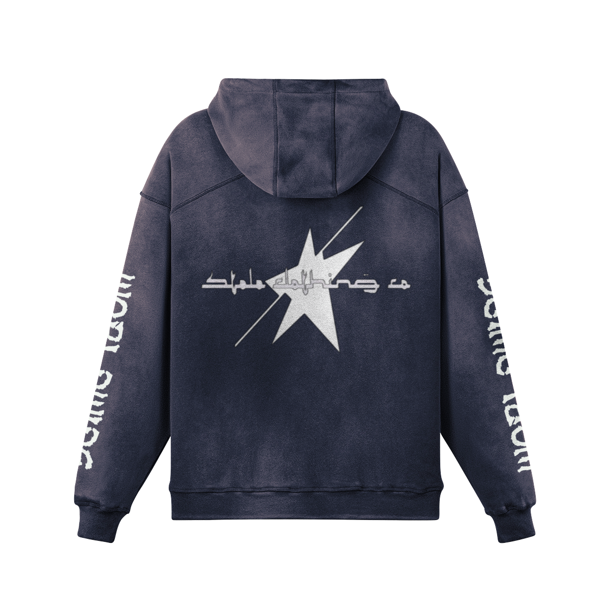 Stolo Clothing Co Starchild x World Wide Heavyweight Sun Faded Hoodie