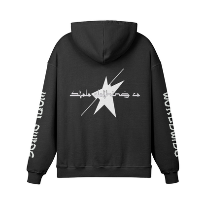 Stolo Clothing Co Red Head X World Wide Super Heavyweight Oversized Retro Hoodie