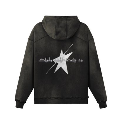 Stolo Clothing Co SKI FEVER X WORLDWIDE Washed Effect Hoodie