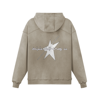 Stolo Clothing Co SKI FEVER X WORLDWIDE Washed Effect Hoodie