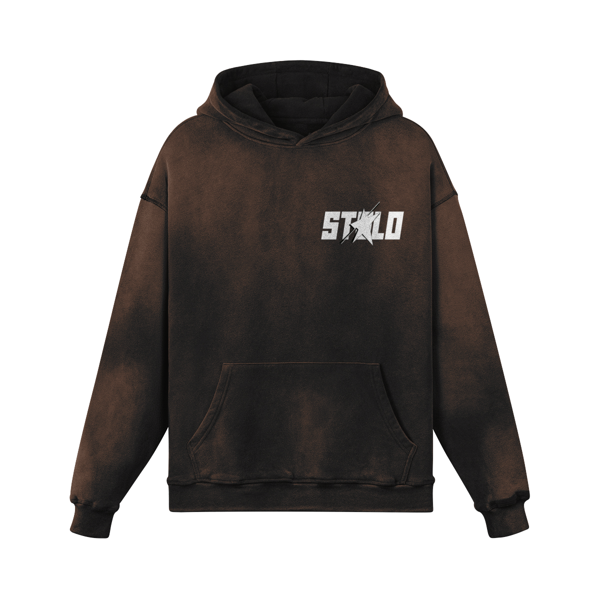 Stolo Clothing Co STARCHILD Minimalistic Sun Faded Heavyweight Fleece Hoodie