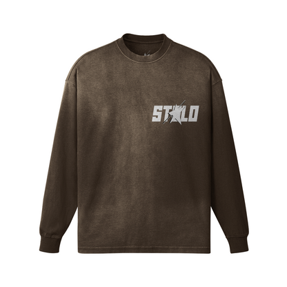 Stolo Clothing Co STARCHILD Minimalistic Sun Faded Long Sleeve Tee