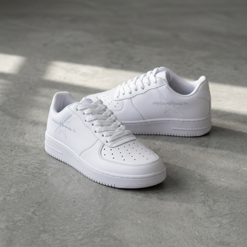 White Steppers floor visual